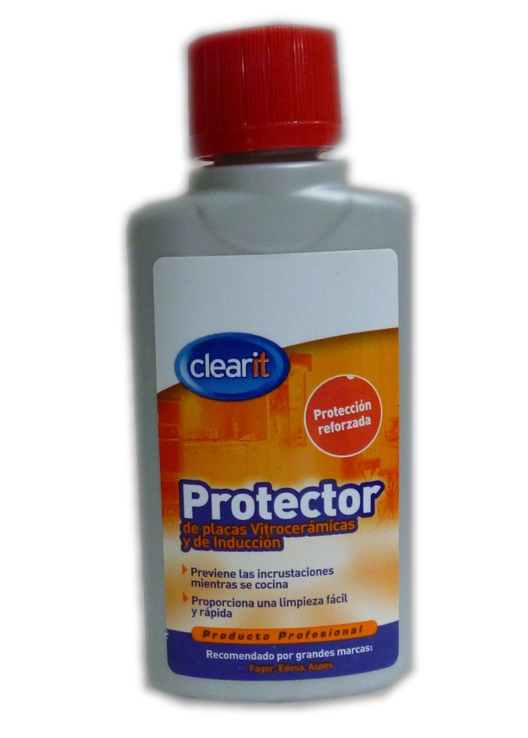 Chất bảo vệ mặt kính bếp nhãn hiệu Clearit- PROTECTOR - 50ml bảo vệ mặt kính bếp từ, bếp điện